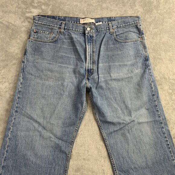 Vintage Levis 569 Jeans Men 44x26 Loose Straight Fit Blue Denim Y2K 2004 Relaxed - Picture 9 of 13